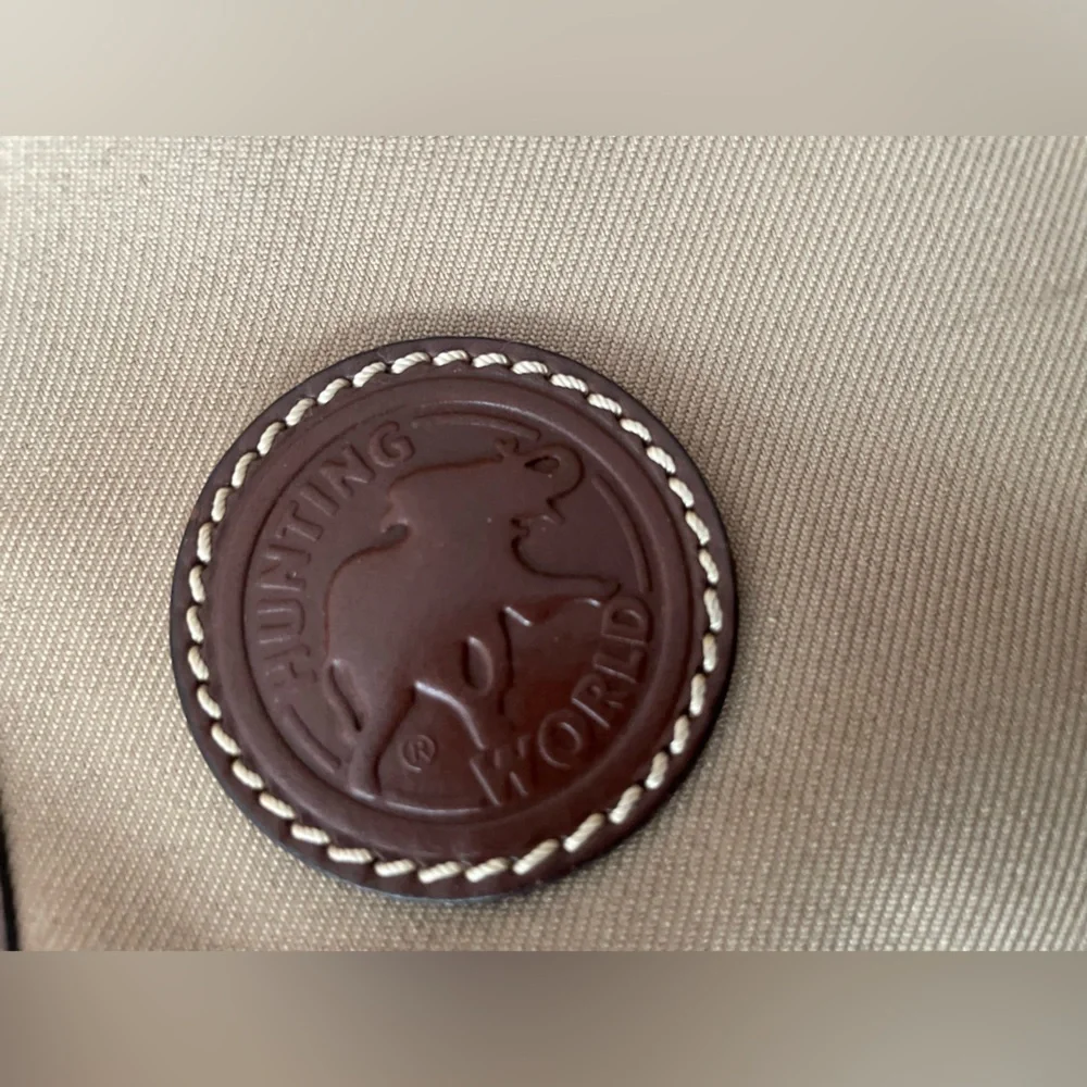 Hunting world Tan and Brown Men's Bag